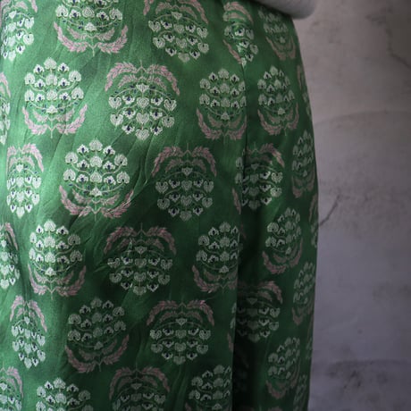 TOWAVASE sarasa silk pants charlotte (mossgreen)