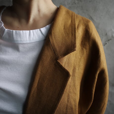WANDERUNG linen jacket (brown)