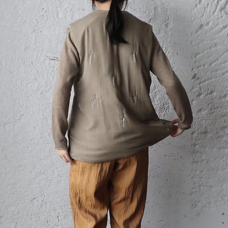 TOWAVASE La zabu vest jacket (gray)