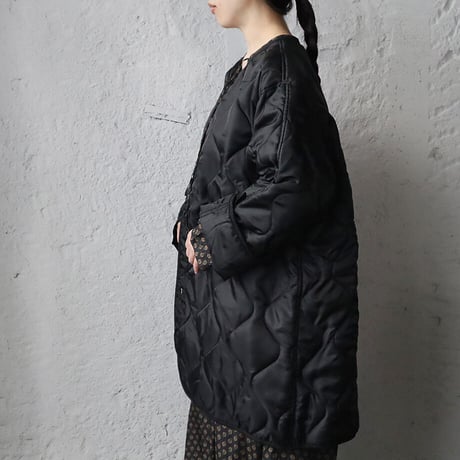 US type M-65 liner jacket black (L)
