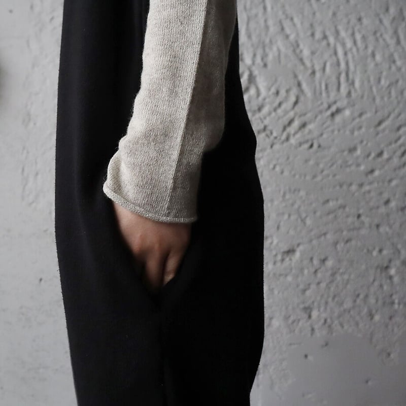 R&D.M.Co- salopette (black/REALLY?) | nii-B | W