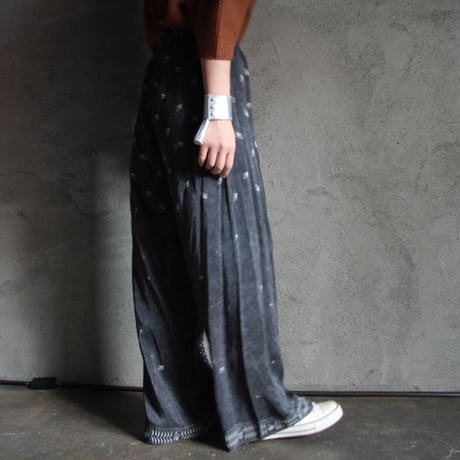 TOWAVASE Aquarelle silk pants