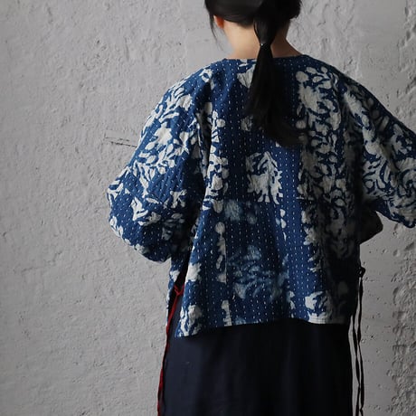 saruche gudri short jacket (blue)