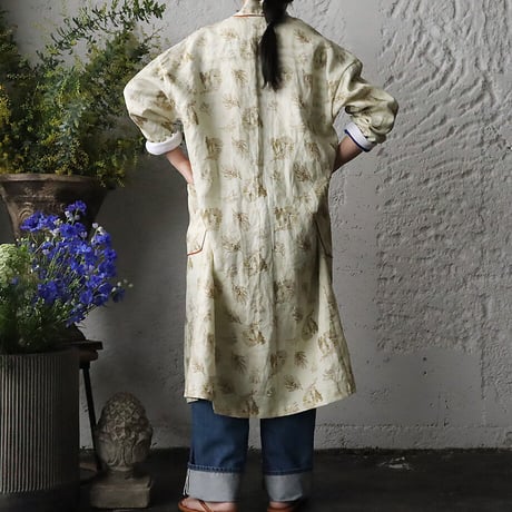 TOWAVASE Frais linen robe (beige)