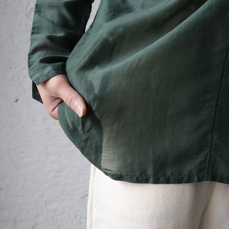 Tabrik silkcotton pullover (mossgreen)