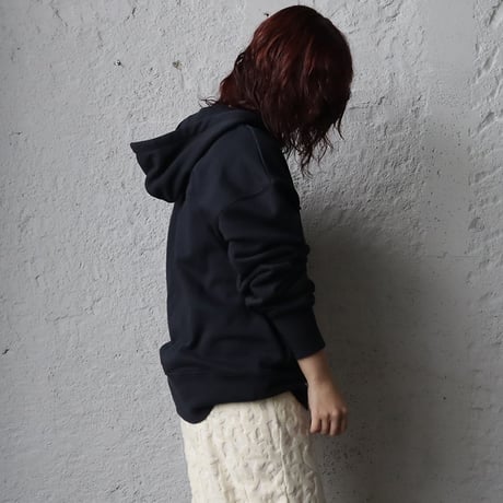 ànuke over sweat parka (navy)