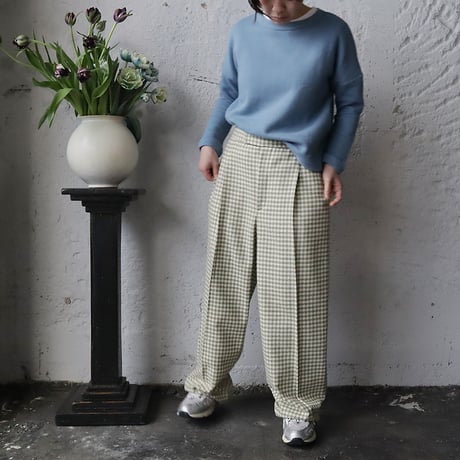 R&D.M.Co- drop shoulder sweat (bluegray/brown/heathergray/black)