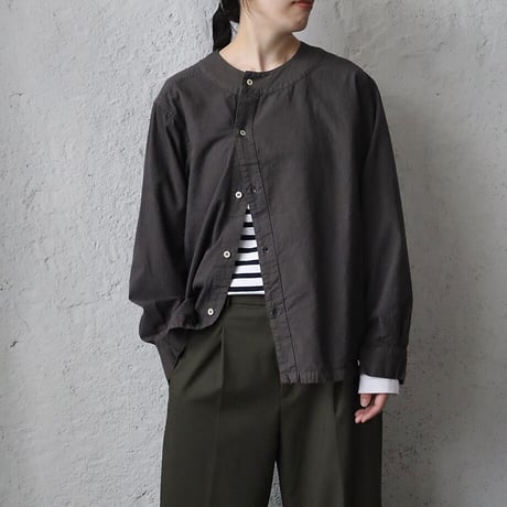 france type farmers shirt (charcoal)
