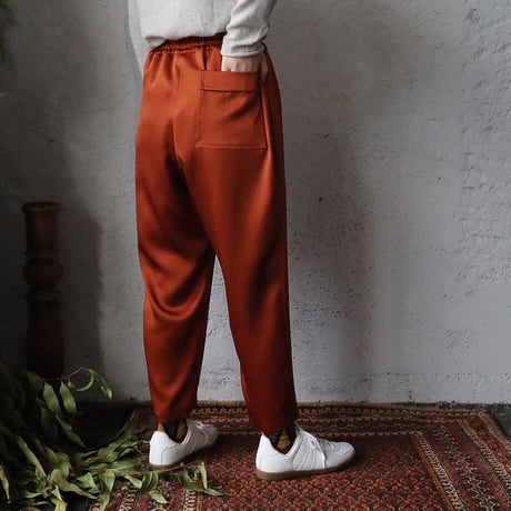 NOTA  satin pants ( terracotta)