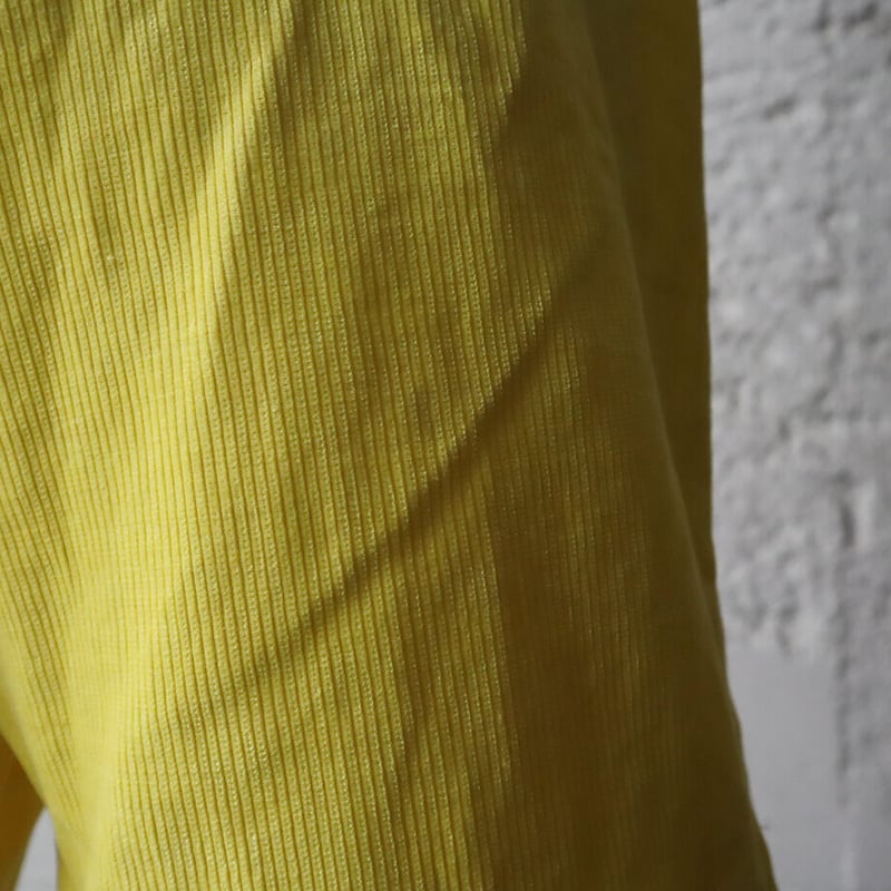 R&D.M.Co- linen corduroy gum pants (yellow) | n R&D.M.Co- linen corduroy gum pants (yellow) | n