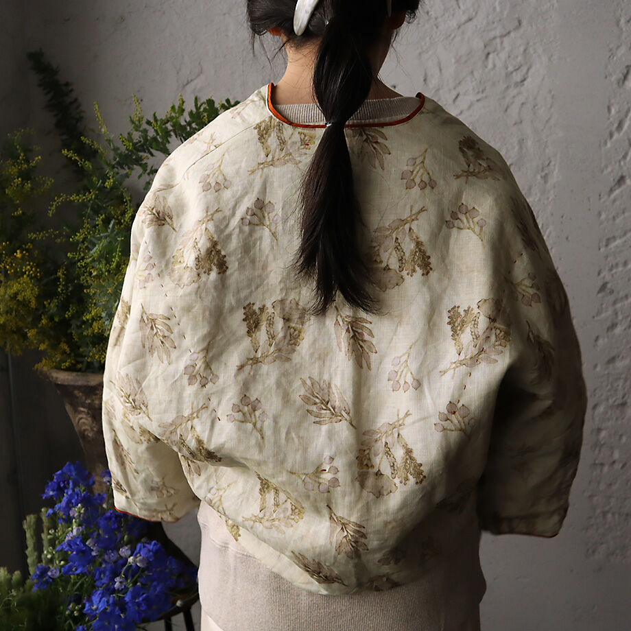 TOWAVASE Frais linen jacket (beige) | nii-B | W TOWAVASE Frais linen jacket (beige) | nii-B | W