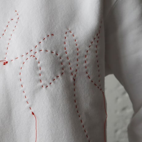 TOWAVASE pullover (red stitch)