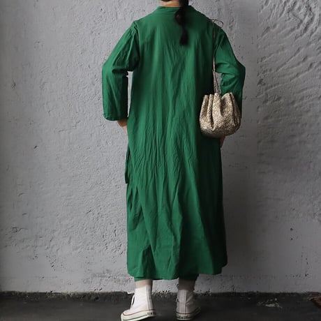 saruche chinese  kurta long  shirt (green)