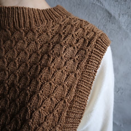 chiihao x nii-B  rambouillet vest (brown)