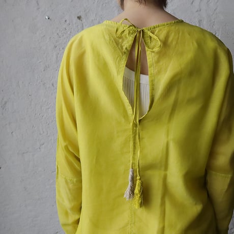 Tabrik silkcotton pullover (limegreen)