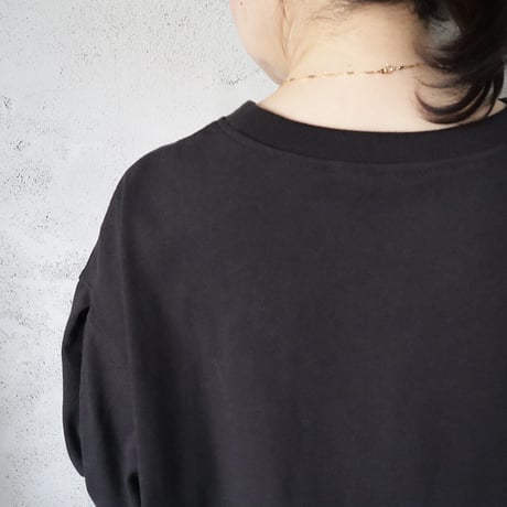 Le pivot halfsleeve sweat (offwhite/black)