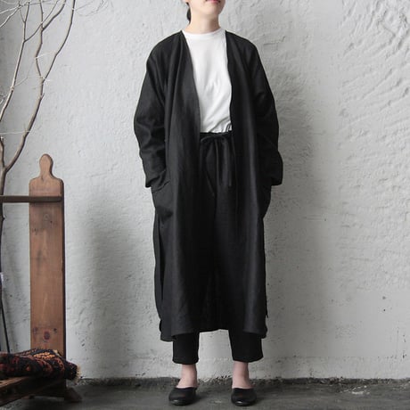 NOTA linen pants (black)
