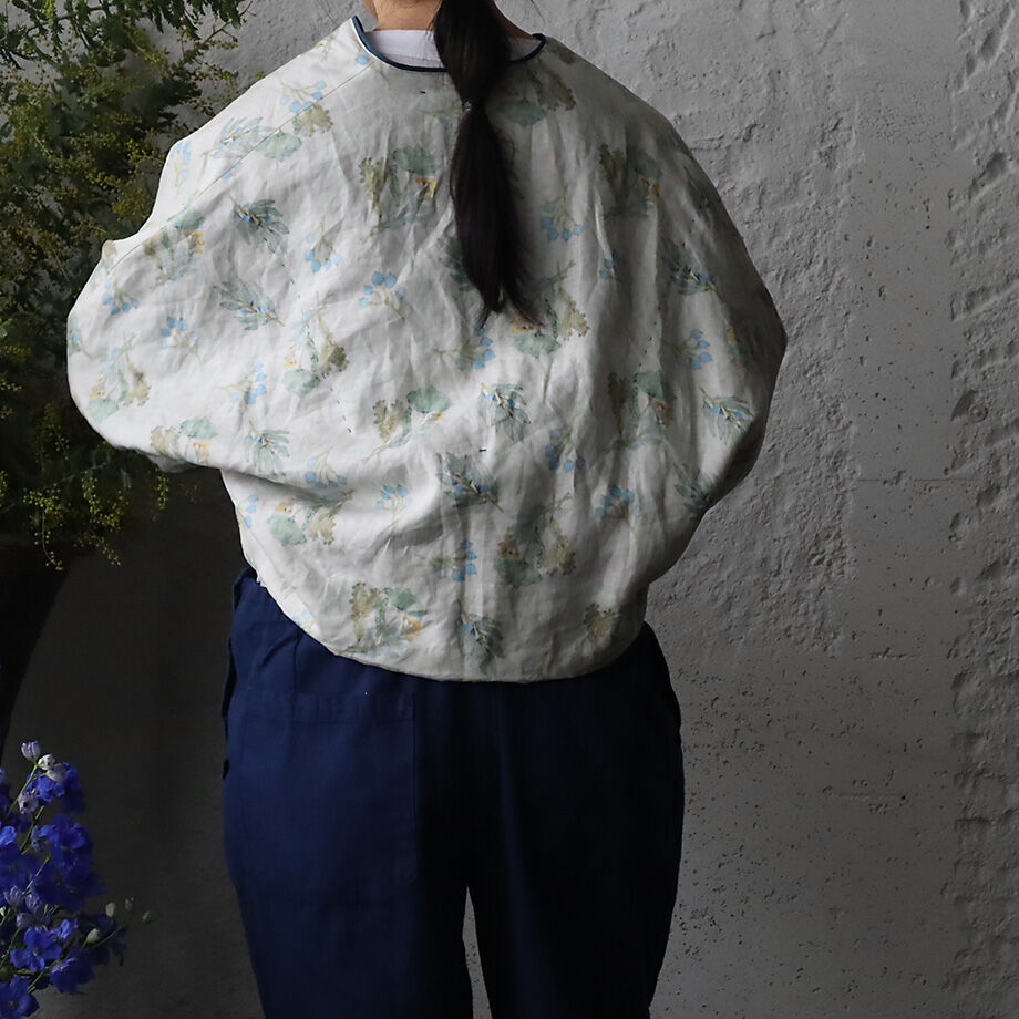 TOWAVASE Frais linen jacket (multi) | nii-B | W