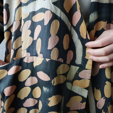 Funatabi atelier coat dress (Batik)
