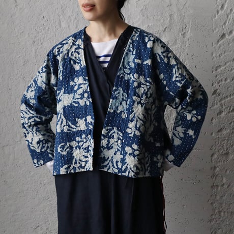 saruche gudri short jacket (blue)