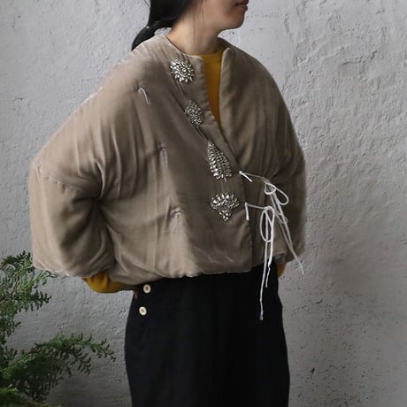TOWAVASE La zabu short jacket (gray)