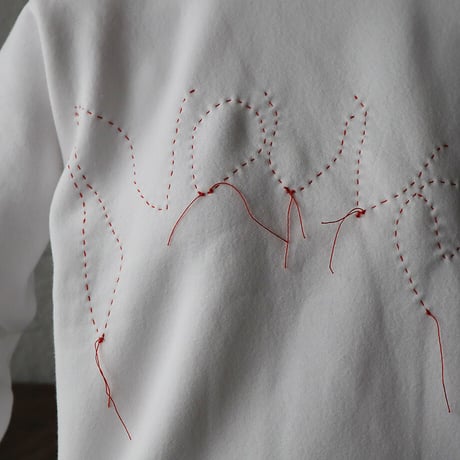 TOWAVASE pullover (red stitch)