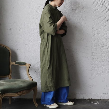 hospital surgical gown short sleeve (khaki)