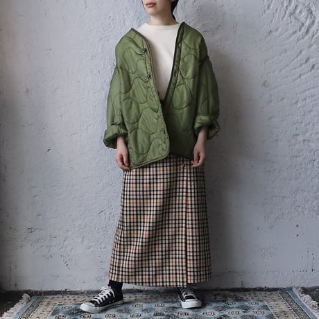 NOTA  long skirt (check)