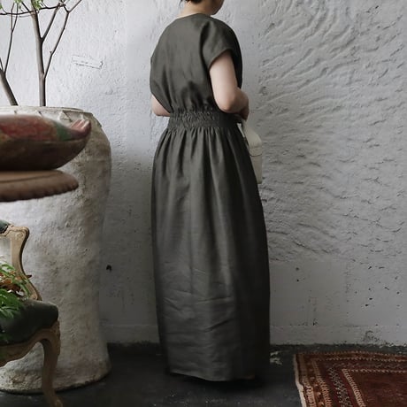 NOTA sicily dress sleeveless (khaki)