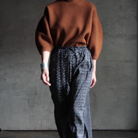 TOWAVASE Aquarelle silk pants