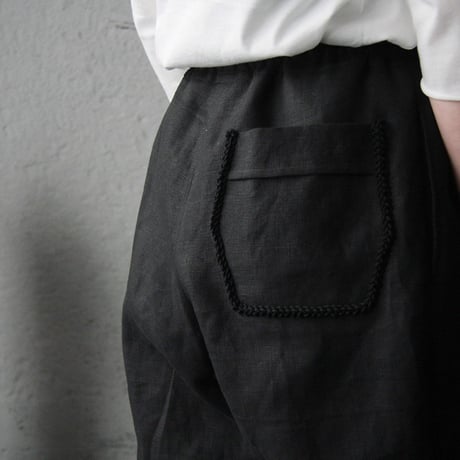 NOTA linen pants (black)