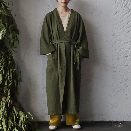 dead stock hospital gown (olive)