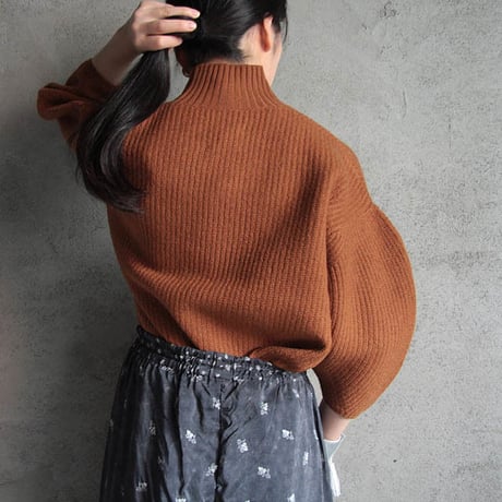 THE FACTORY boiled wool knit