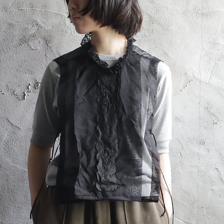 TOWAVASE violette tablier (black)