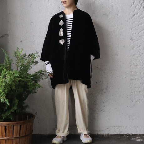 TOWAVASE La zabu long jacket (black)