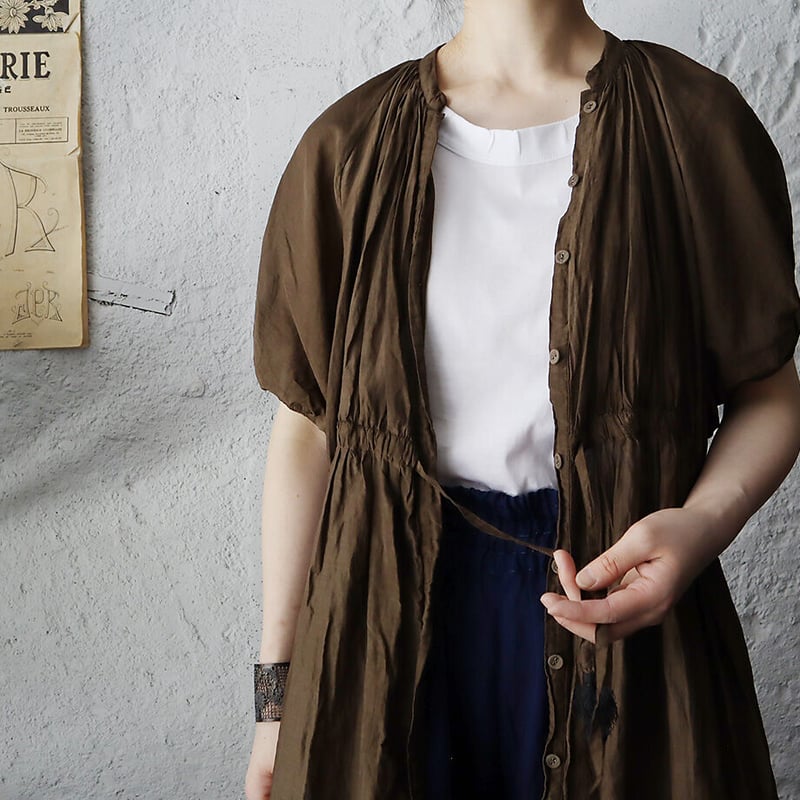 Tabrik gather one piece (doro-zome) | nii-B | W Tabrik gather one piece (doro-zome) | nii-B | W