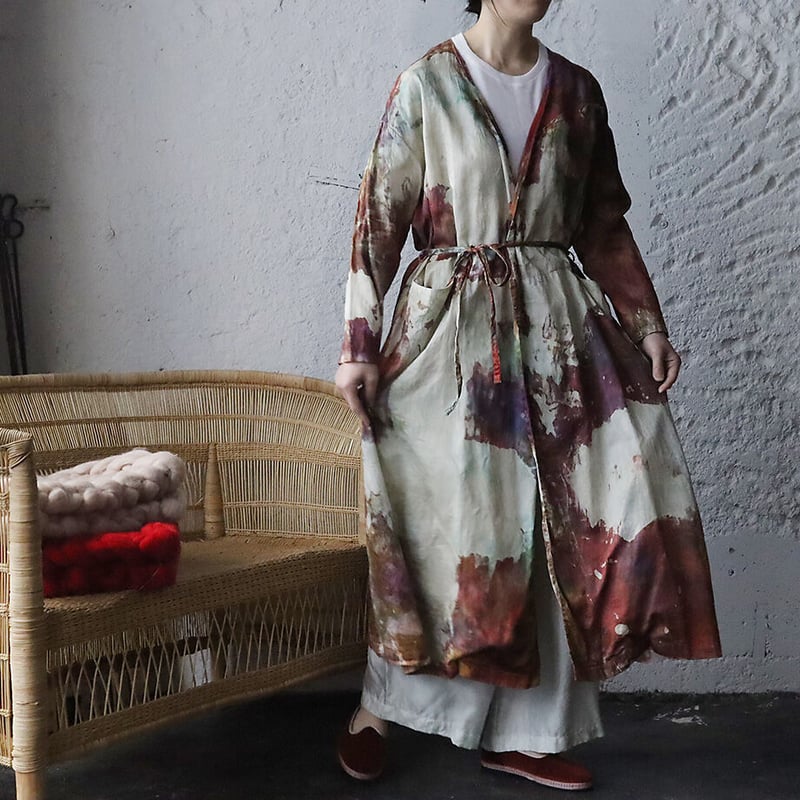 Funatabi atelier coat dress (SEKISOU-A) | nii-B