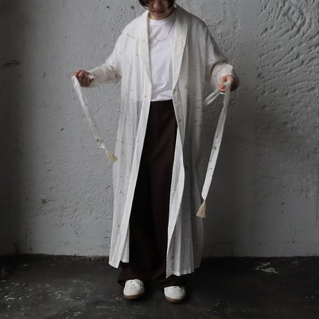 Tabrik silkcotton robe