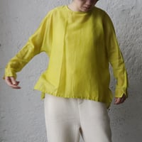 Tabrik silkcotton pullover (limegreen)