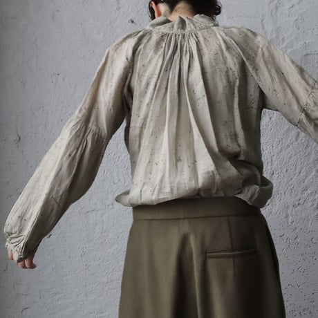 Tabrik 2way blouse (zakuro/gray)