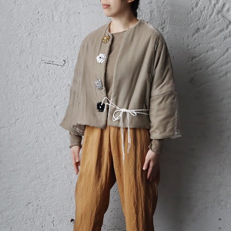 TOWAVASE La zabu jacket (gray)