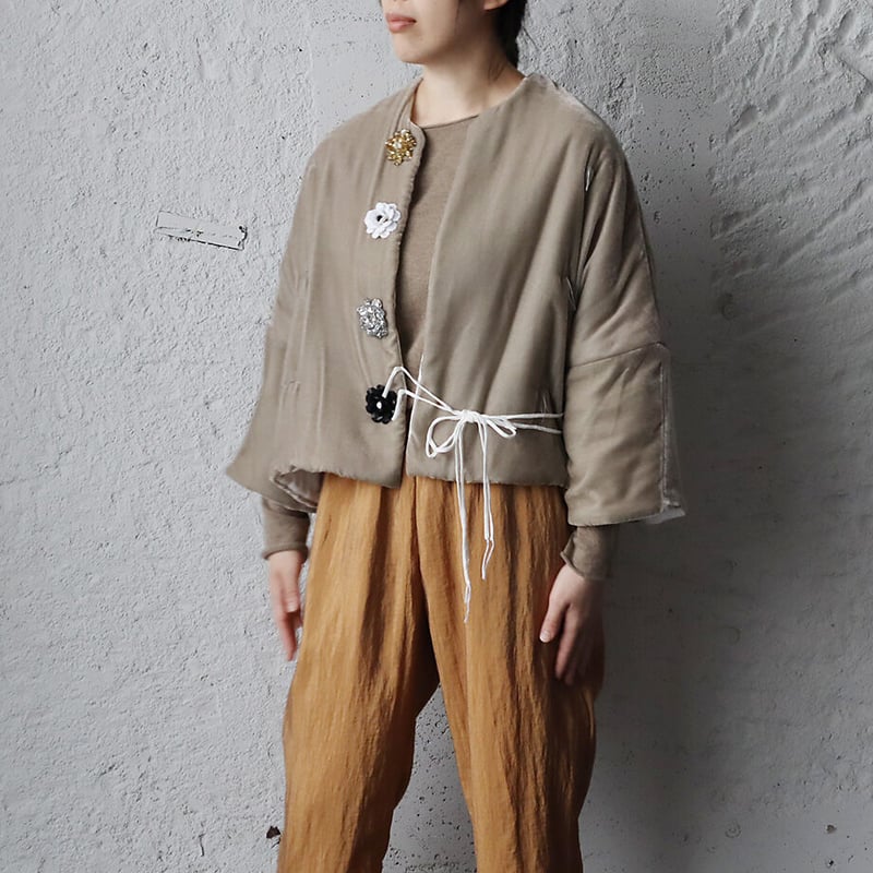 TOWAVASE La zabu jacket (gray) | nii-B | WEBSHOP