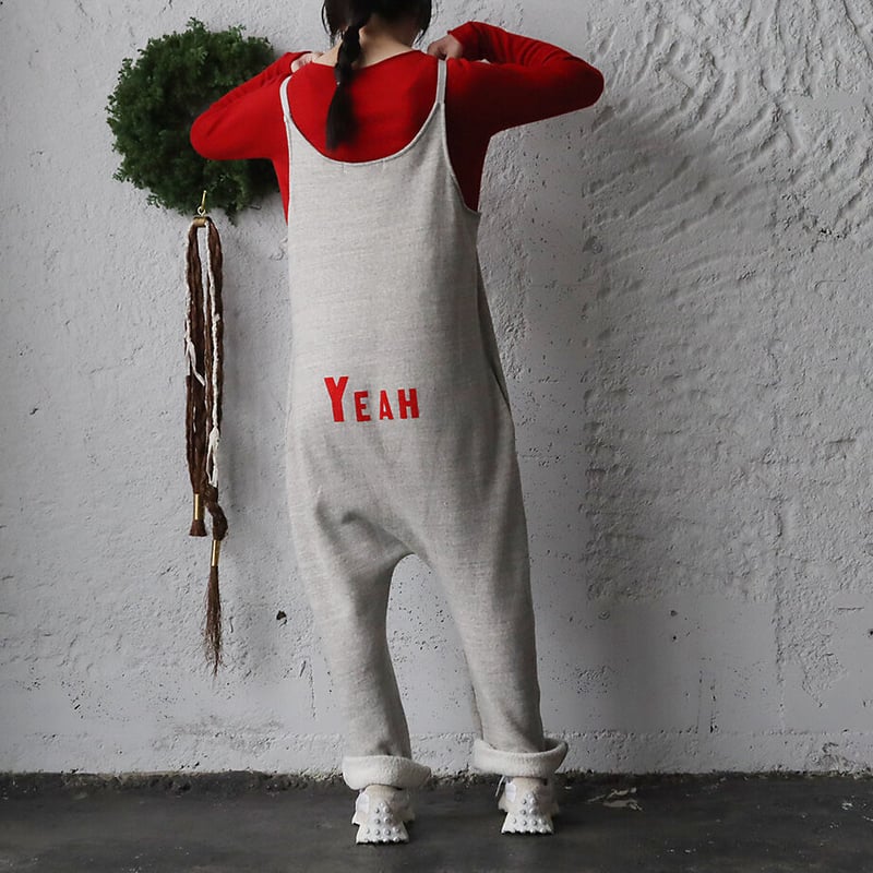 R&D.M.Co- salopette (heather gray/YEAH) | nii-B R&D.M.Co- salopette (heather gray/YEAH) | nii-B