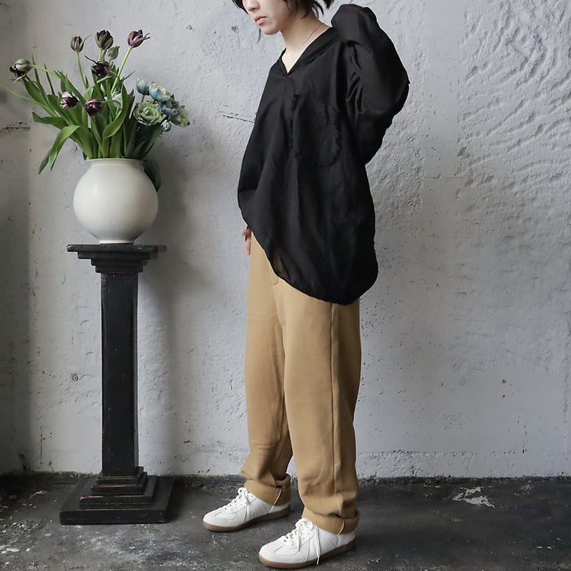 TOWAVASE Leavers blouse (black) | nii-B | WEBSHOP