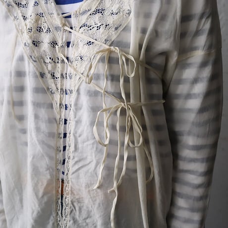 TOWAVASE jon leavers cache-coeur blouse (white)