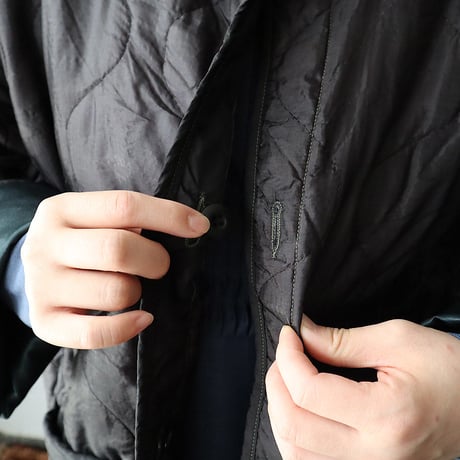 NOTA vintage quilting jacket (sleeve:green)