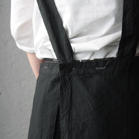 nurse apron (black)