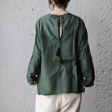 Tabrik silkcotton pullover (mossgreen)