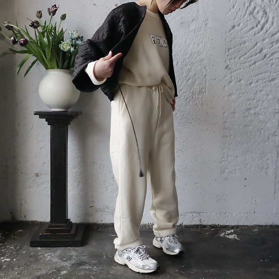 TOWAVASE silk quilt jacket (black) | nii-B | WE