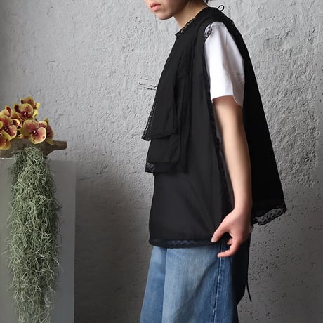 TOWAVASE Leavers tablier (black)